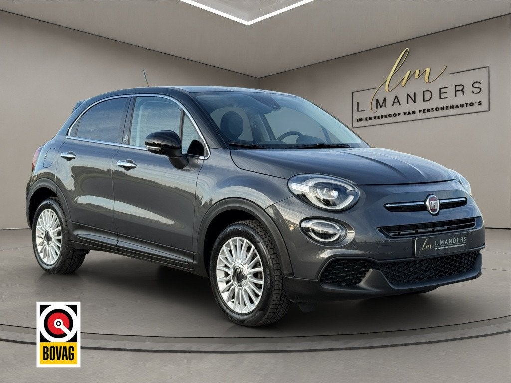 Fiat 500X 1.0 Turbo Elysia 2020 GRIJS | Navigatie | Camera |, Auto's, Keurmerk '100% Onderhouden', 15 km/l, Gebruikt, 1295 kg