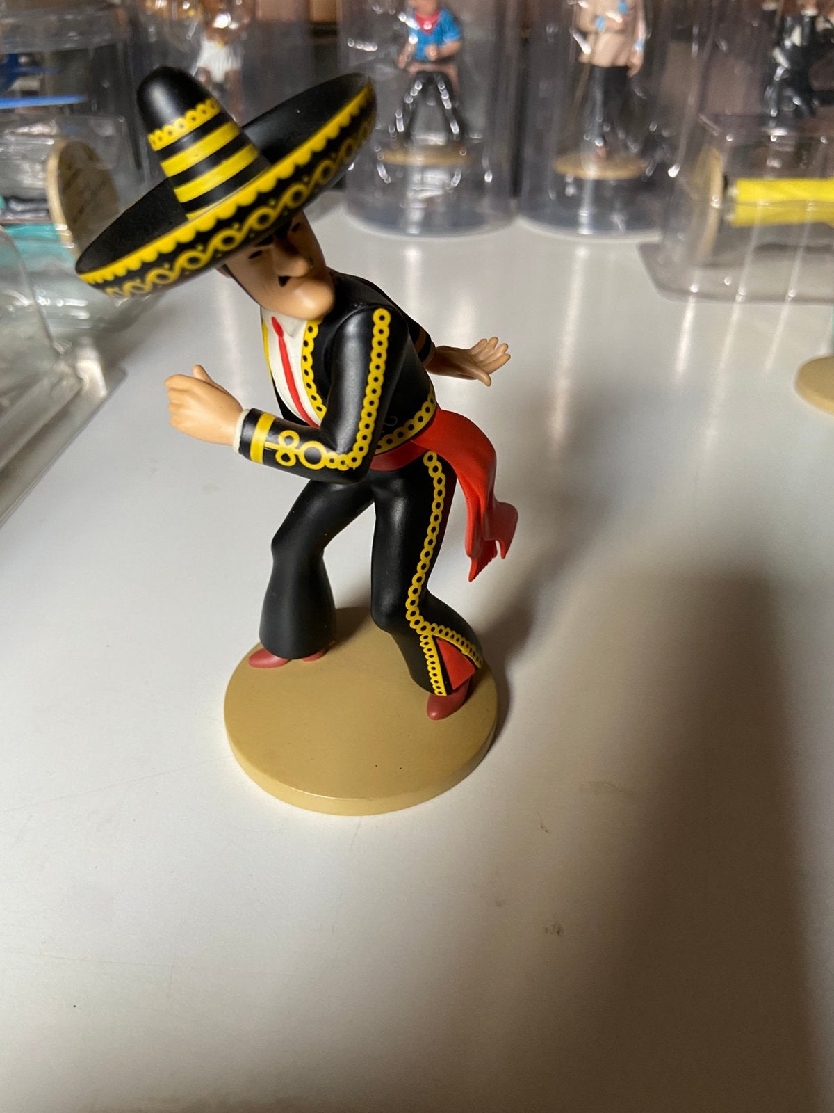 Kuifje beelden moulinsart nr 10, Ophalen of Verzenden, Kuifje, Zo goed als nieuw, Beeldje of Figuurtje