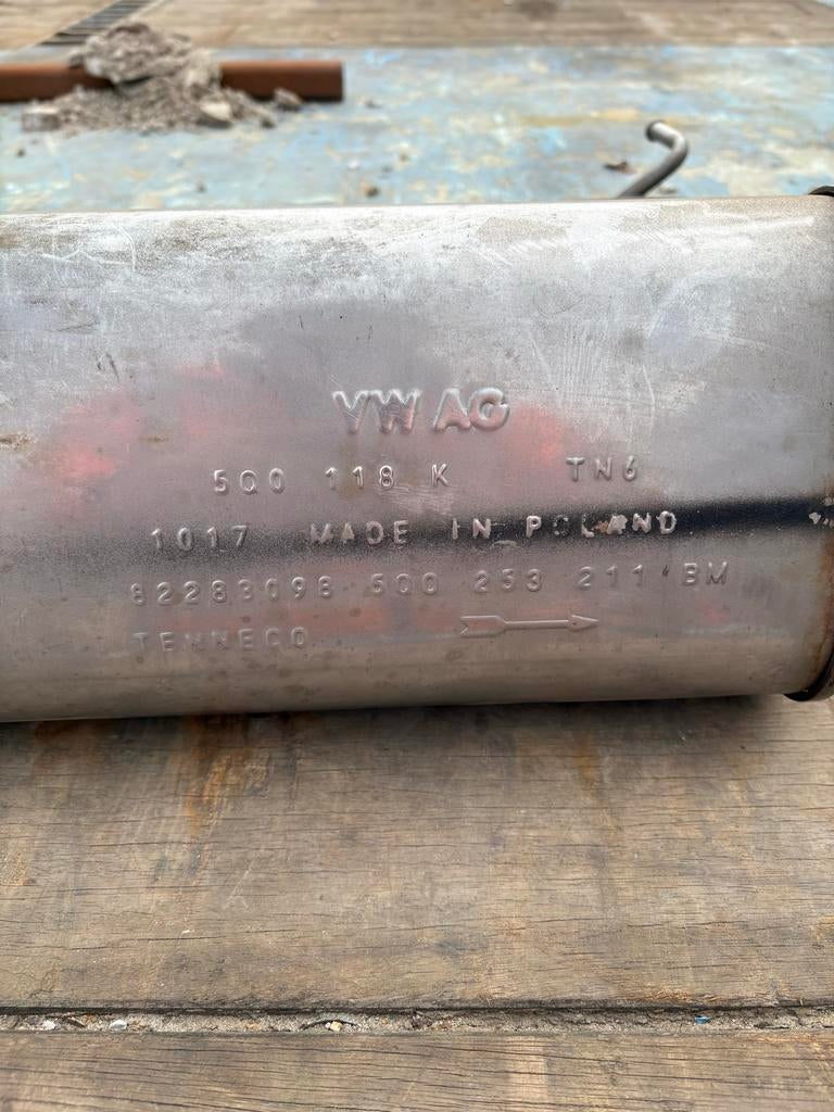 Golf 7/7.5  middendemper delete 2.5 inch, Ophalen of Verzenden, Gebruikt, Volkswagen