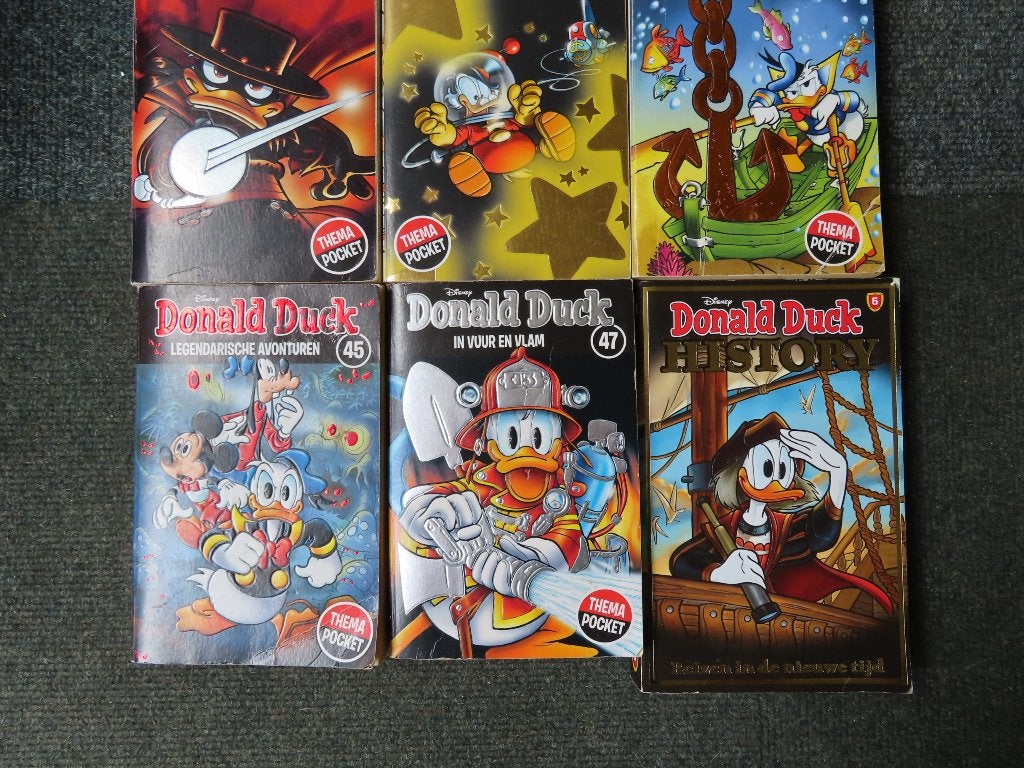 Donald Duck pockets, Boeken, Donald Duck, Meerdere stripboeken, Ophalen, Gelezen