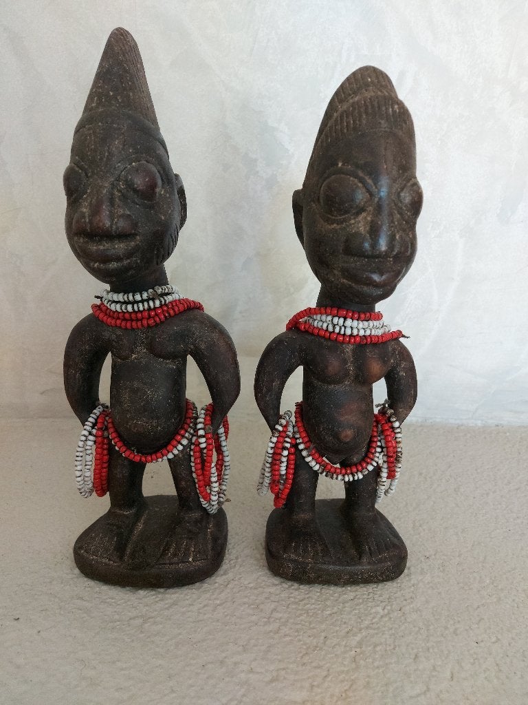 Yoruba beeldjes uit Nigeria, Antiek en Kunst, Verzenden