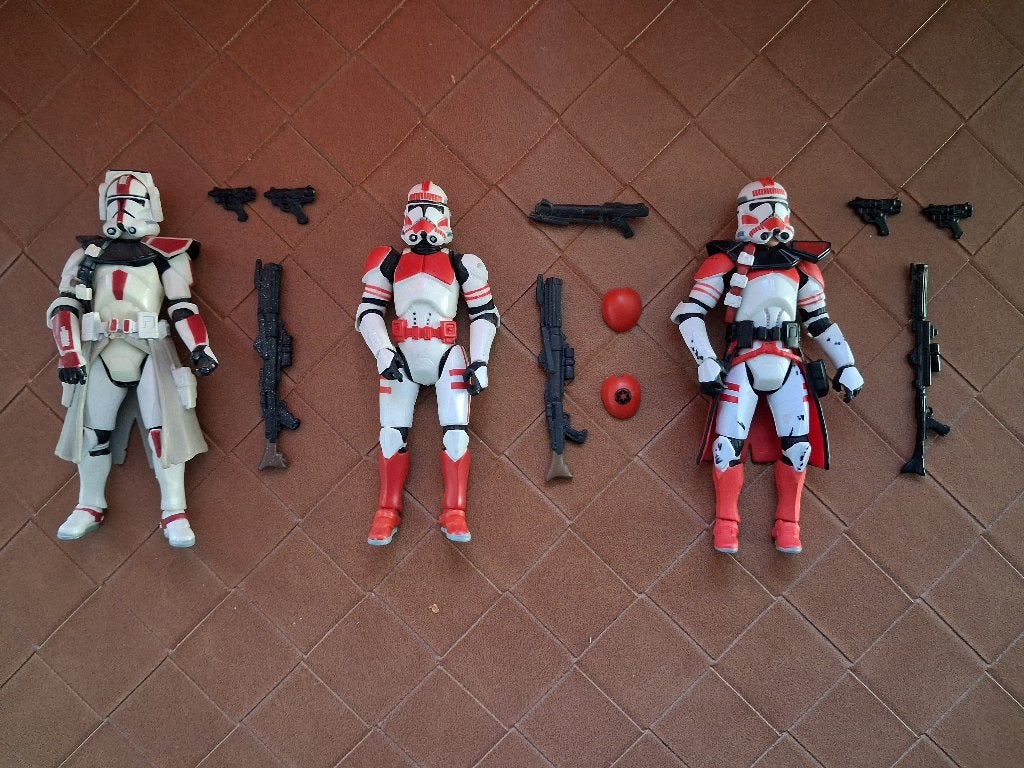 Lot Star Wars Shock Troopers Army, Ophalen, Zo goed als nieuw