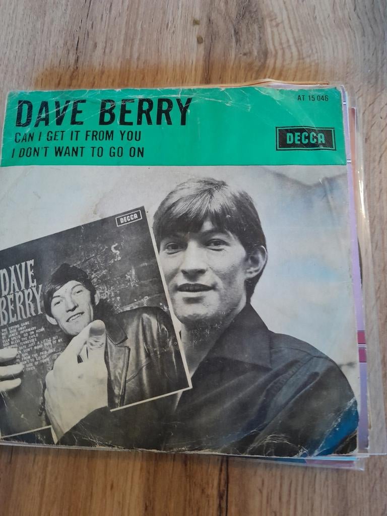 Dave berry 7 inch can i get it from you, Cd's en Dvd's, Vinyl Singles, Ophalen of Verzenden, Zo goed als nieuw, Pop