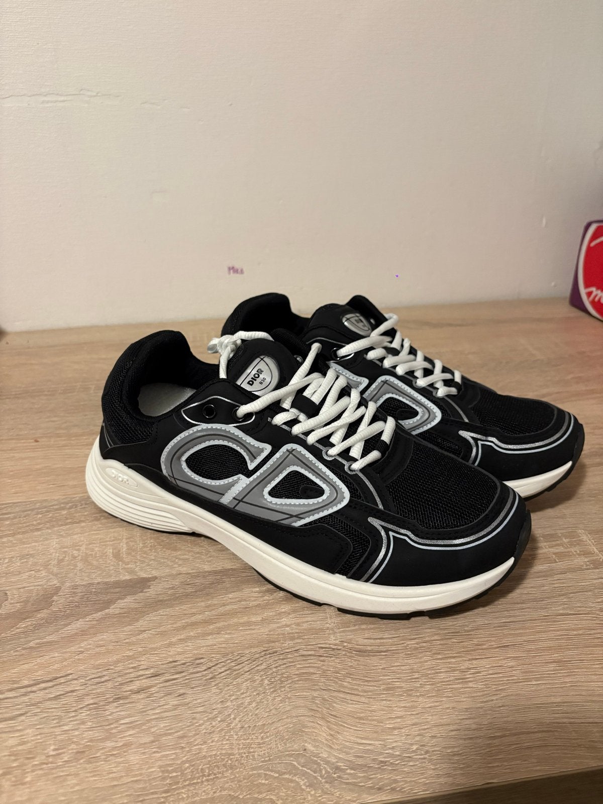 Dior B30 Sneakers Zwart/Grijs Maat 45, Kleding | Dames, Schoenen, Ophalen of Verzenden, Zo goed als nieuw, Zwart, Sneakers of Gympen