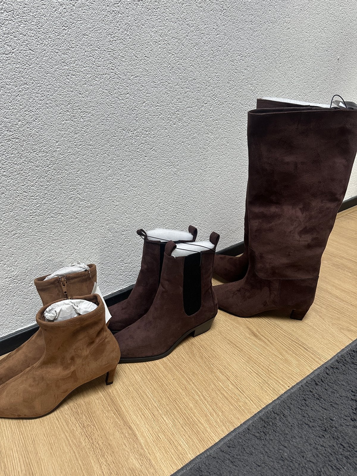 H&M Laarzen en Enkellaarsjes - Maat 38, Ophalen of Verzenden, Nieuw, Bruin, Lage of Enkellaarzen