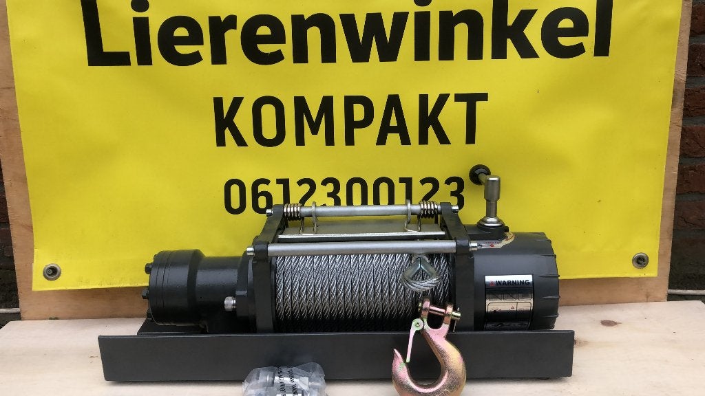 Hydraulische lier 4,5 ton KOMPAKT oprijwagen 26,5m 9,2 mm, Nieuw, De Akkers 56 , 7468DE Enter, Ophalen of Verzenden, Info@lierenwinkel.eu