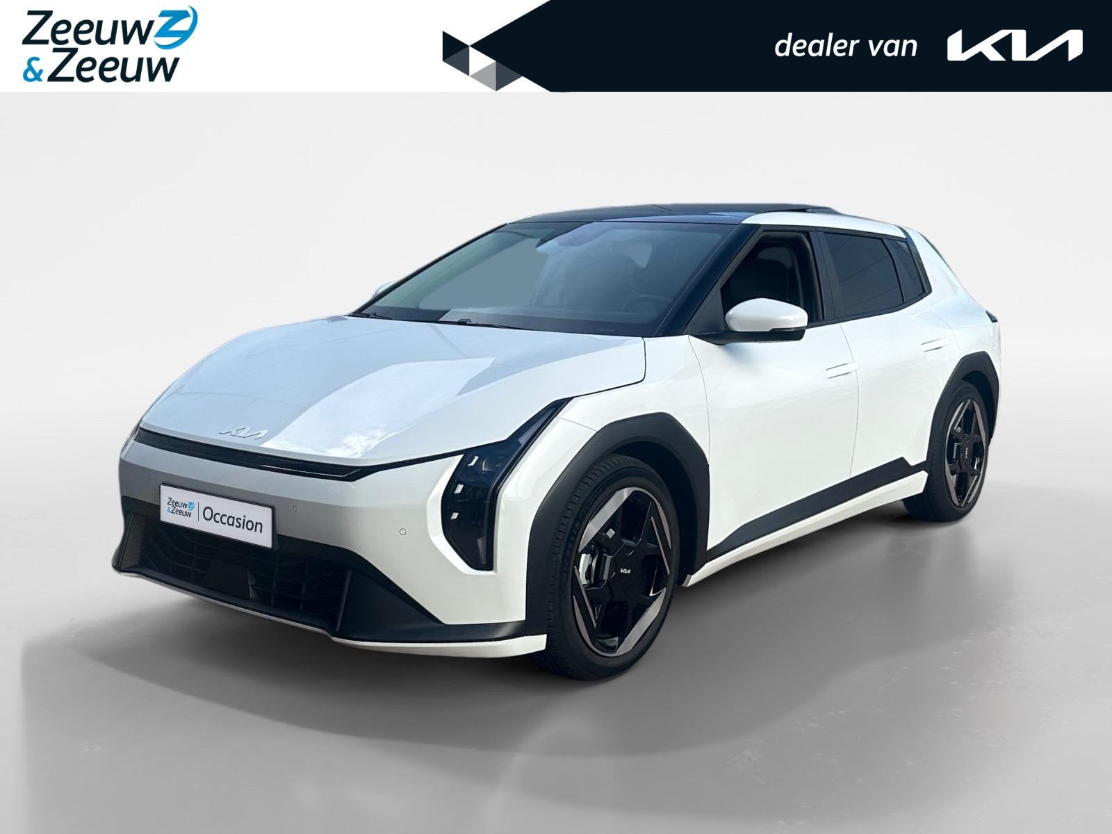 Kia EV4 Plus Advanced 58.3 kWh | Harman Kardon | Lederen Bek, Auto's, 12 maanden, Leder en Stof, Wit, Lichtsensor