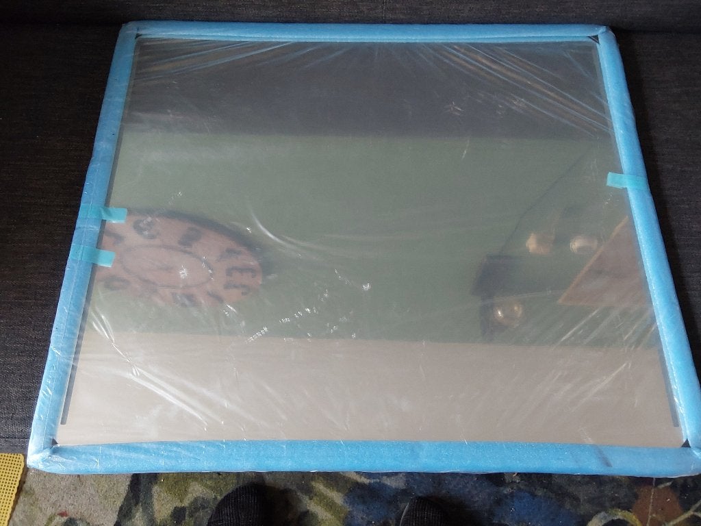 Spiegel NIEUW ca. 60/70cm  6mm dik, Ophalen, Nieuw, Minder dan 100 cm, Rechthoekig