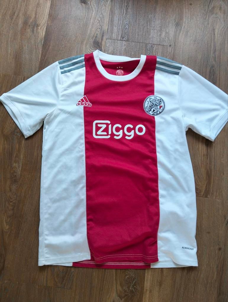 Ajax Thuisshirt 2021/2022 - Maat M, Kleding | Heren, Maat 48/50 (M), Wit, Ophalen of Verzenden, Zo goed als nieuw