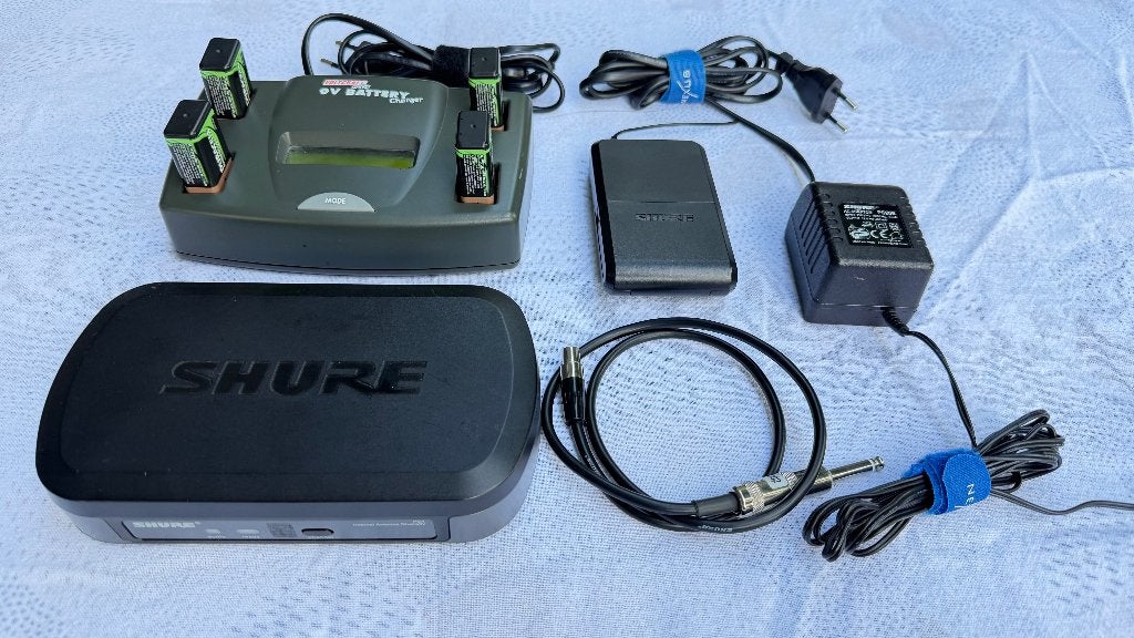 Shure PG4 Draadloos Gitaarsysteem., Ophalen of Verzenden, Gebruikt, Audio