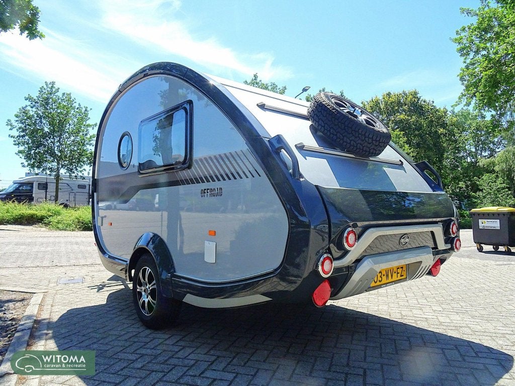 T@B Off Road 320 met Isabella luifel, Caravans en Kamperen, Overige typen, Schokbreker, Rondzit, Tot en met 2