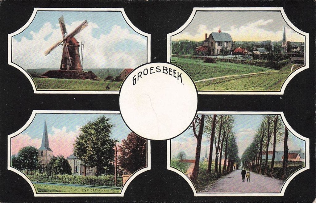 702-413-031 Groesbeek, Verzamelen, Ansichtkaarten | Nederland, Verzenden, Voor 1920, Gelderland