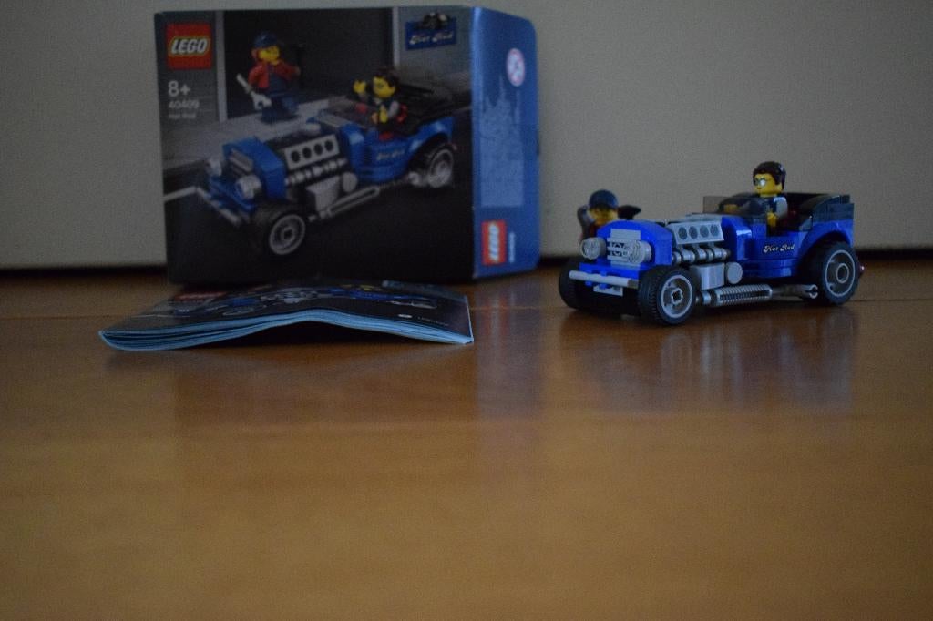 Lego 40409 Hot Rod, Lego, Ophalen of Verzenden, Zo goed als nieuw, Compleet