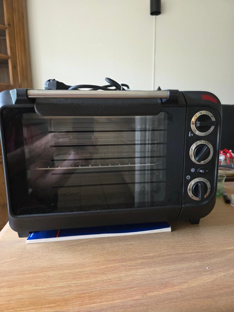 SilverCrest SGB 1380 B2 Grill- en Bakautomaat, Ophalen, Minder dan 45 cm, Minder dan 45 cm, Silvercrest