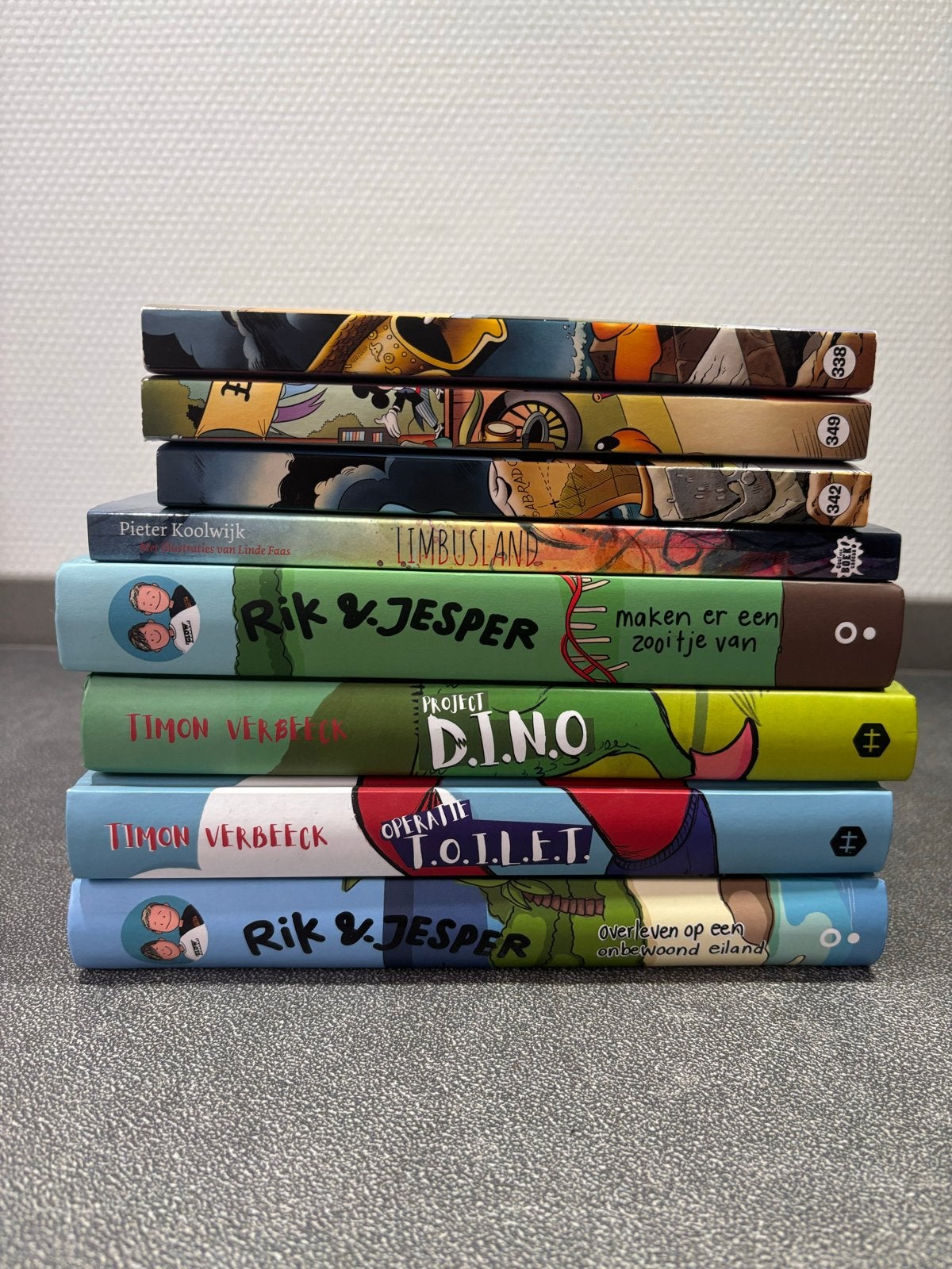 Kinderboekenpakket: Rik & Jesper, Timon Verbeek, Limbusland, Boeken, Ophalen, Gelezen, Fictie algemeen