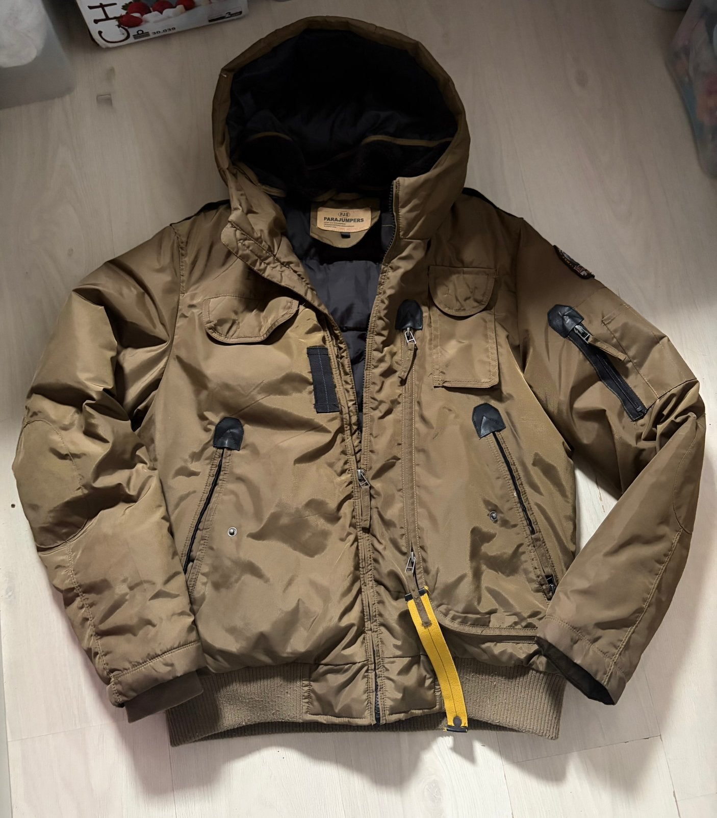 Parajumpers winterjas maat L, Ophalen of Verzenden, Zo goed als nieuw, Maat 52/54 (L), Groen
