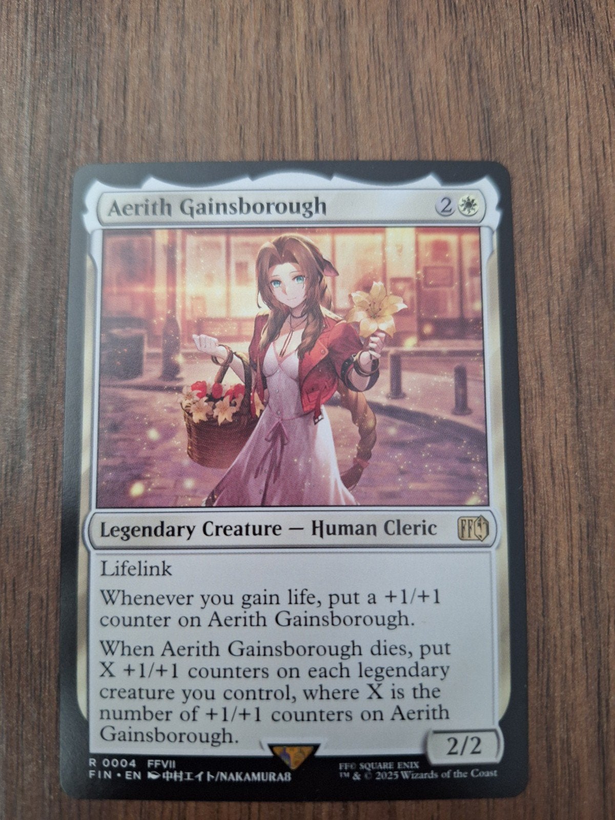 Aerith Gainsborough MTG Final Fantasy R0004, Ophalen of Verzenden