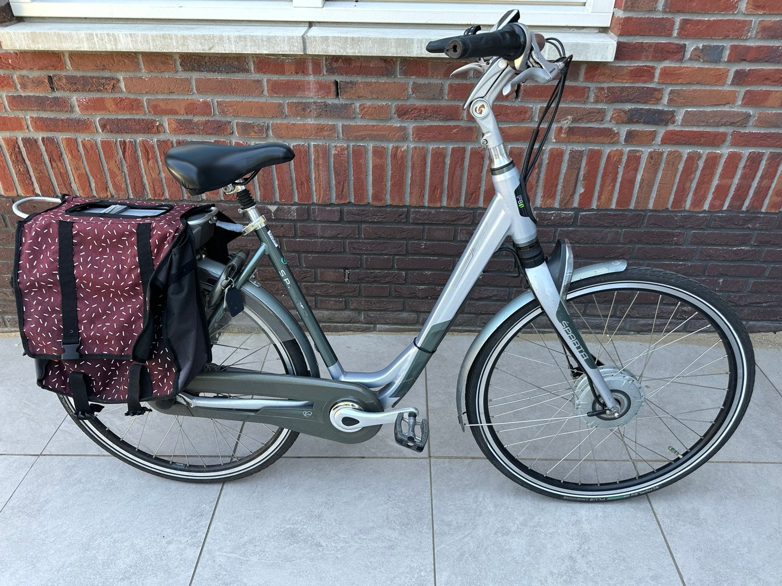 Sparta F8i elektrische fiets met goede accu en lader, Fietsen en Brommers, Elektrische fietsen, Ophalen, Sparta, Gebruikt, 51 tot 55 cm