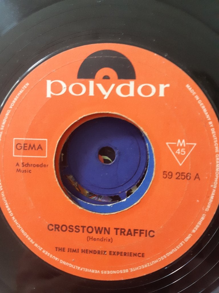 Jimi Hendrix experience , crosstown Traffic , Gipsy eyes, Boeken, Ophalen of Verzenden, Zo goed als nieuw