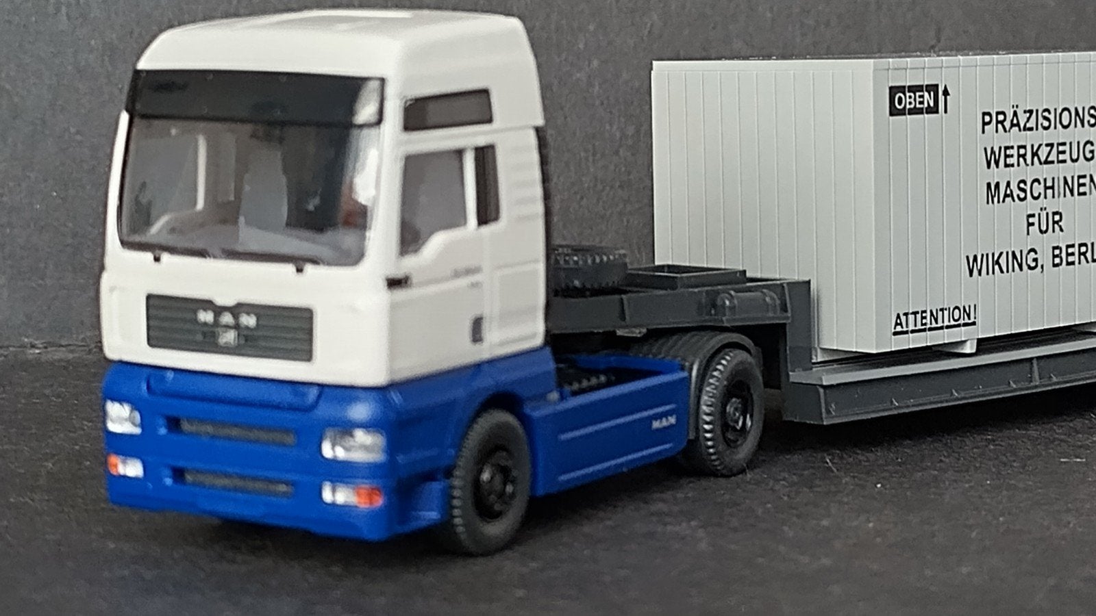 Man TGa XxL Dieplader Wiking 1:87 Wiking Pol, Verzenden, Wiking, M, Zo goed als nieuw