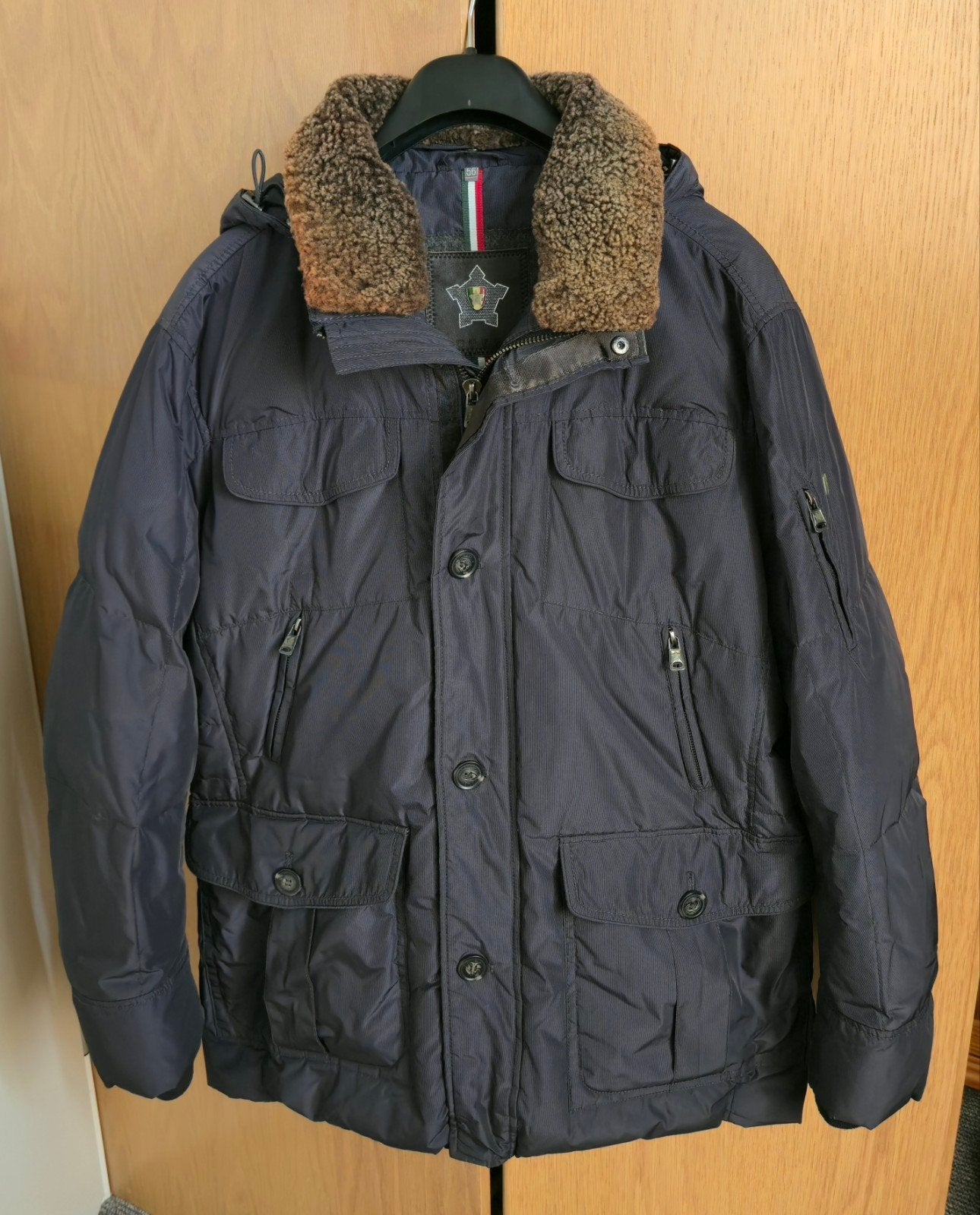 heren  winterjas van Fortezza, maat 56 xl, donkergrijs, Verzenden, Maat 56/58 (XL), Fortezza, Grijs