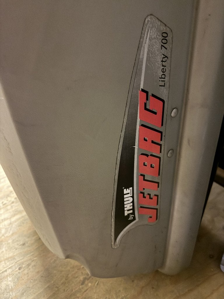 dakkoffer antraciet 700 liter, Auto diversen, Dakkoffers, Ophalen, Zo goed als nieuw