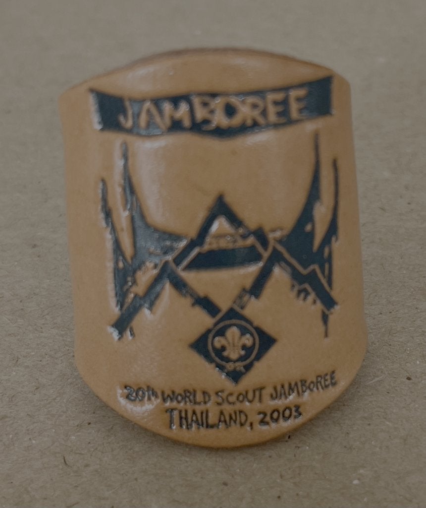 WJ 2003 Jamboree Dasring Thailand 2, Verzamelen, Scouting, Ophalen of Verzenden, Nieuw, Embleem, Speld of Insigne