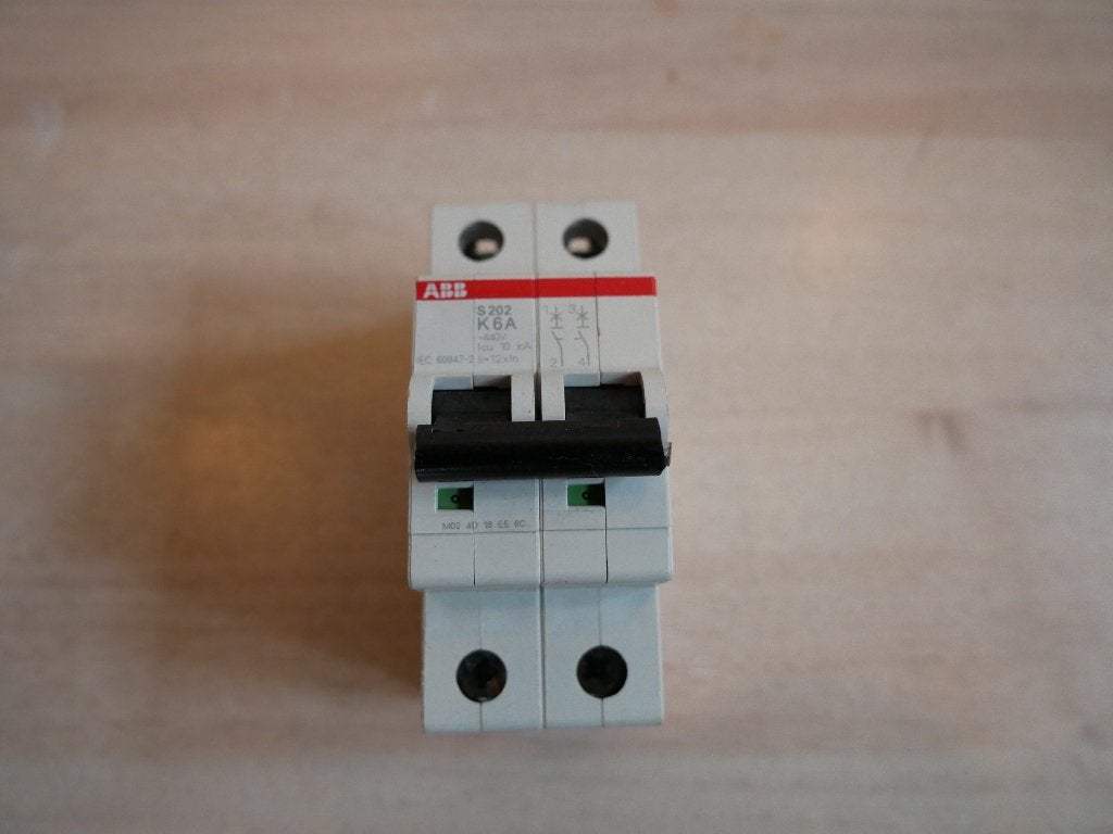 ABB S202-K6a, Ophalen of Verzenden, Gebruikt