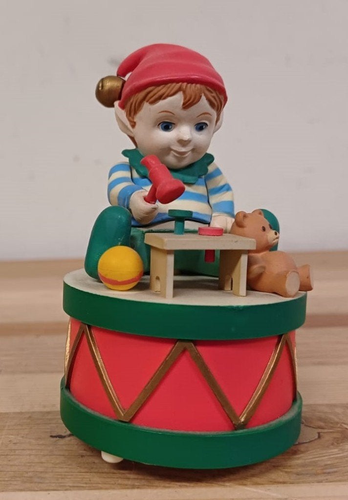 Kerst elf - Muziekdoosje Enesco - Toyland 1986, Ophalen of Verzenden, Nieuw
