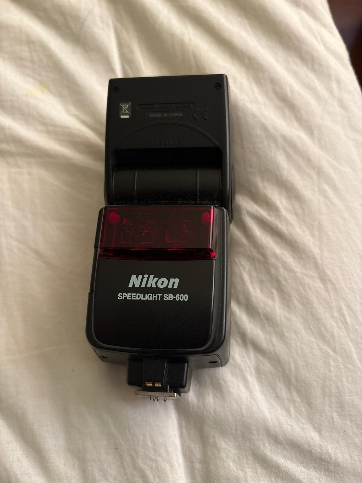 Nikon Speedlight SB-600 Externe Flitser, Diffuser, Externe flitser, Ophalen of Verzenden, Zo goed als nieuw