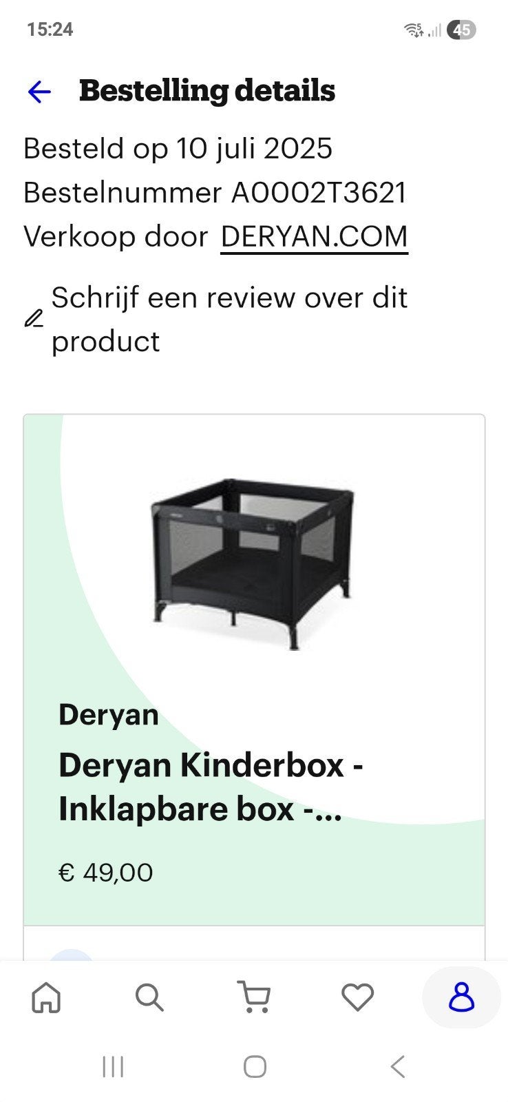 inklap box 2x gebruikt bij oma zwart, Kinderen en Baby's, Boxen, Ophalen of Verzenden, Zo goed als nieuw, Vierkant