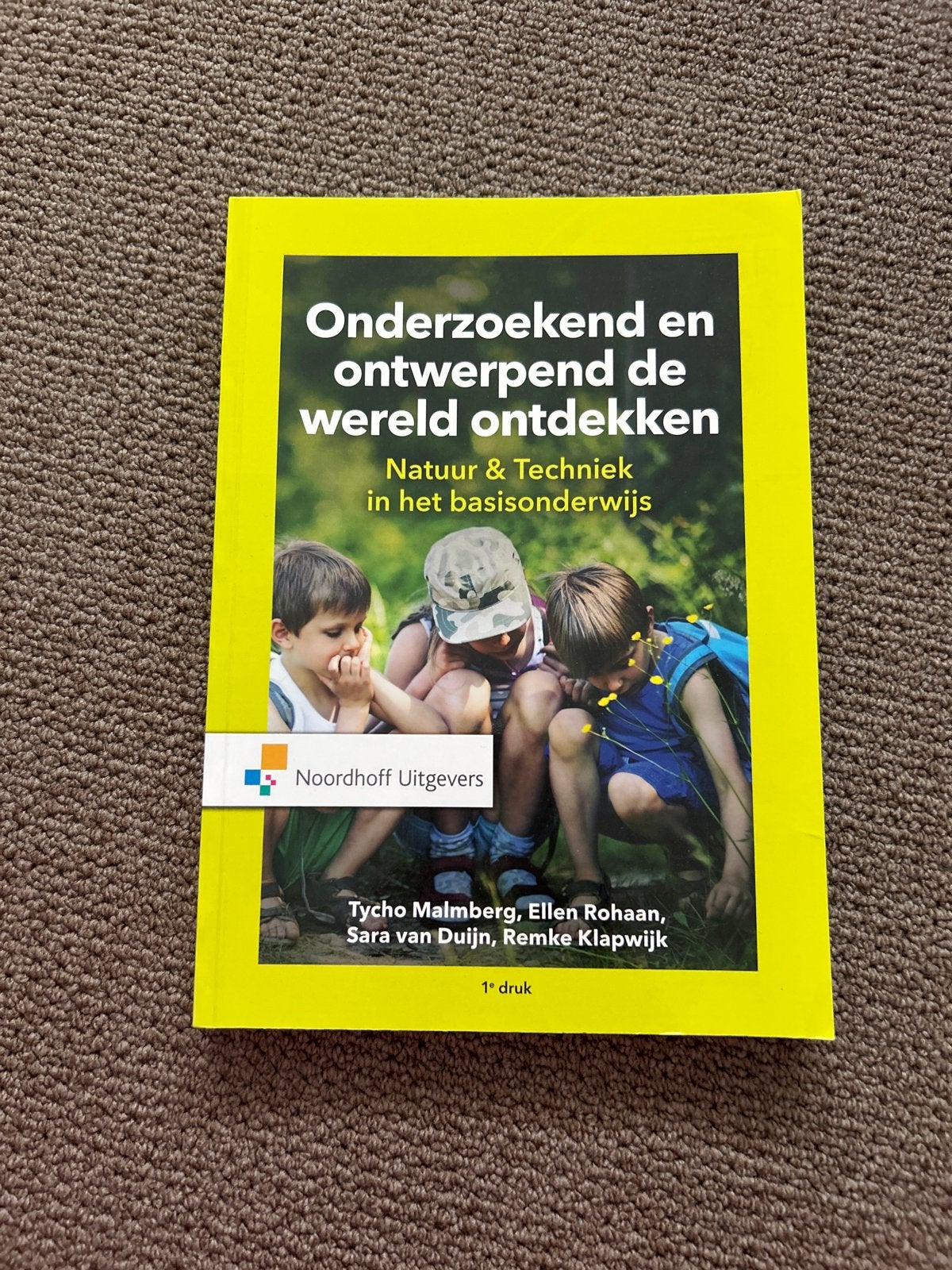 Onderzoekend en ontwerpend de wereld ontdekken, Boeken, Ophalen of Verzenden, Beta, Zo goed als nieuw, HBO