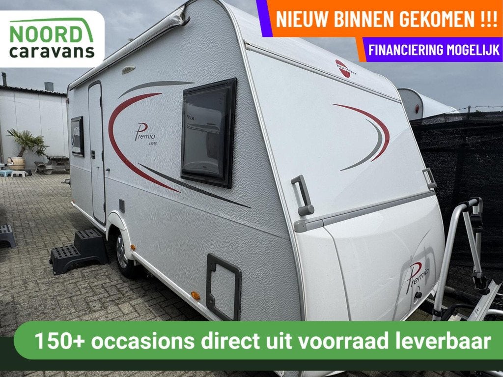 Buerstner PREMIO 450 TS, FRANSBED, RONDZIT, MOVER, ZAKLUIFEL, Rondzit, Bedrijf, 750 - 1000 kg, Mover
