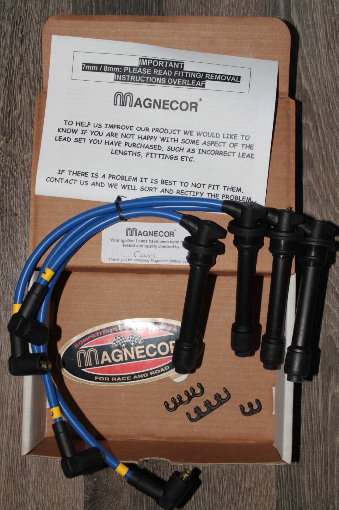 Magnecor bougiekabelset nieuw Hyundai Coupe, Getz & Kia Rio, Ophalen