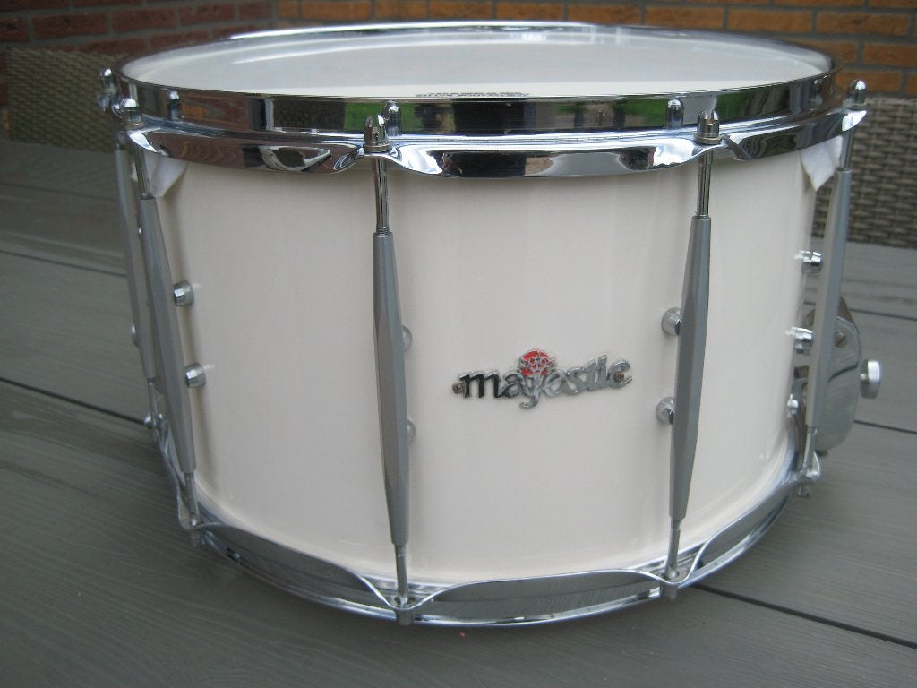 Snare Majestic vd Glas 14", Ophalen of Verzenden, Gebruikt, Drums of Percussie