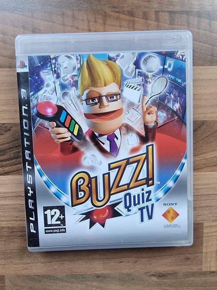 Buzz Quiz TV, Spelcomputers en Games, Games | Sony PlayStation 3, Puzzel en Educatief, Ophalen of Verzenden, Zo goed als nieuw