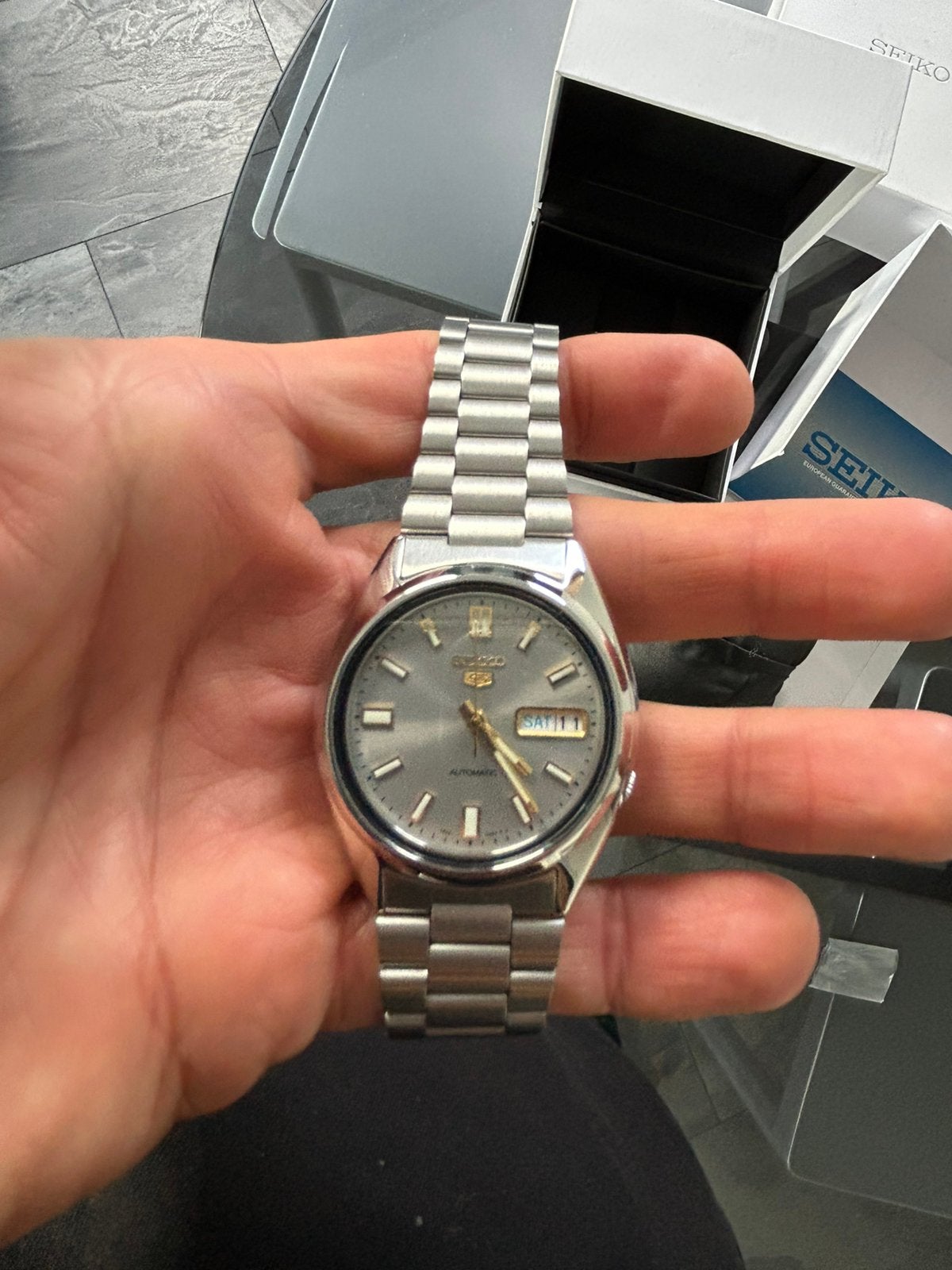 Seiko! New, Ophalen of Verzenden, Staal, Seiko, 1960 of later