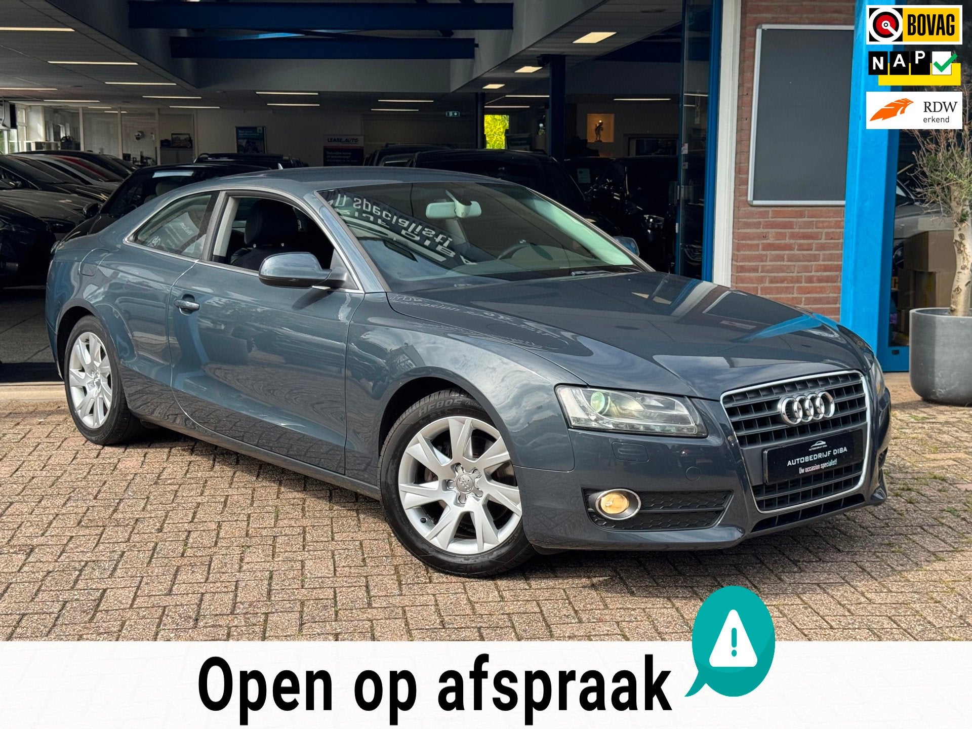 Audi A5 Coupé 2.0 TFSI Pro Line 2009 NAVI CLIMA LM NAP, Voorwielaandrijving, Euro 5, Stof, Gebruikt