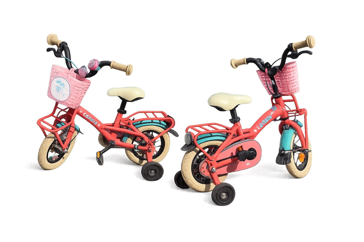 Kinderfietsje 12 inch Loekie, Ophalen, Zijwieltjes, Velgrem, Minder dan 16 inch