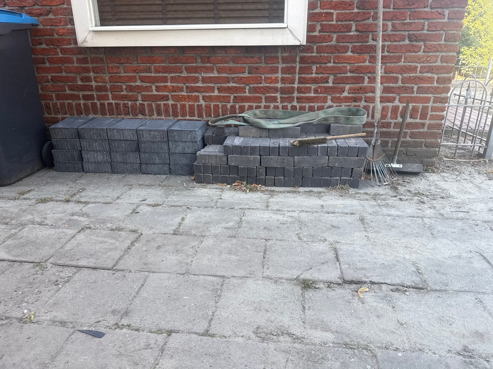 dikke beton stenen, Tuin en Terras, Tegels en Klinkers, Ophalen, Gebruikt, Klinkers, 10 m² of meer