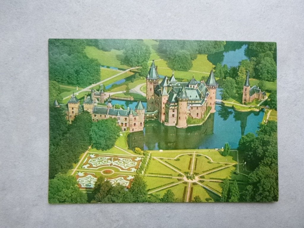 Haarzuilens, kasteel de Haar, luchtfoto, Verzenden, 1980 tot heden, Ongelopen, Utrecht