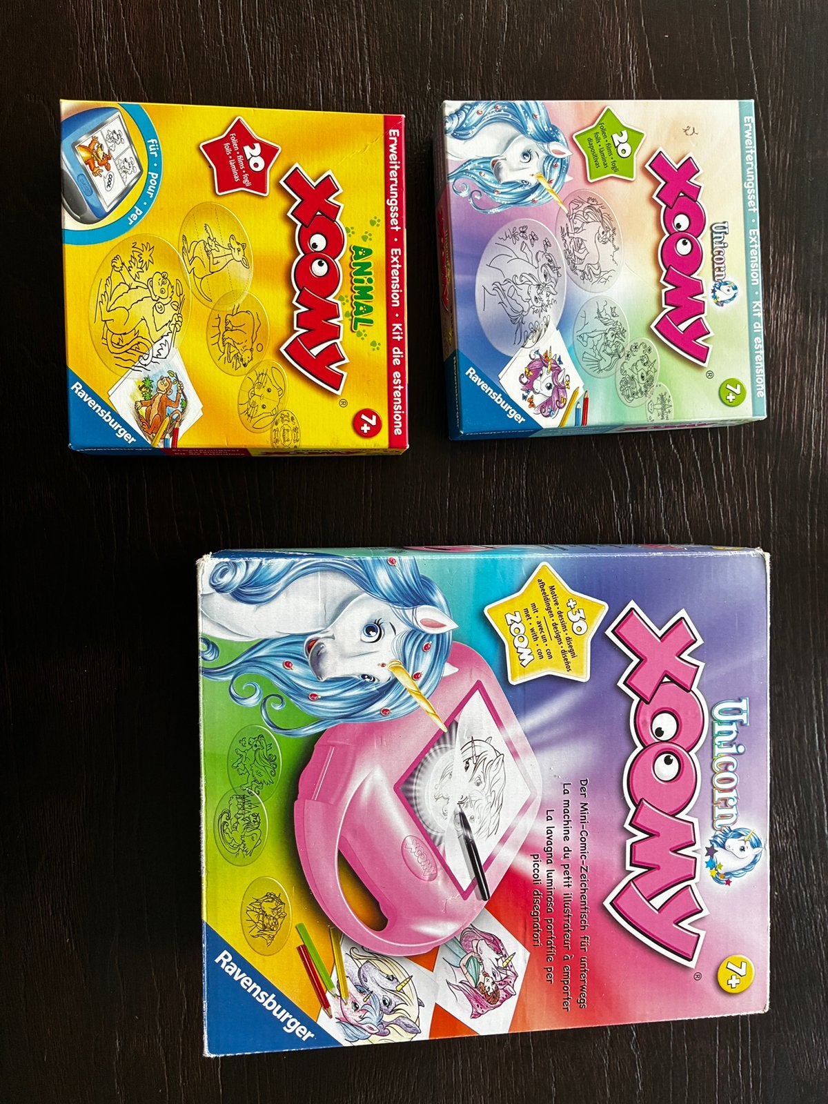 Xoomy, Ophalen, Gebruikt