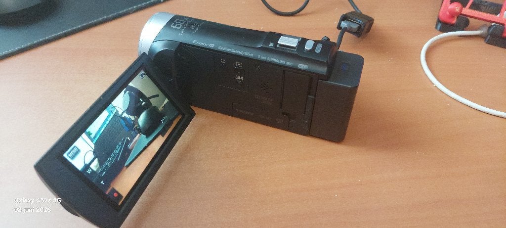 sony video camera HDR CX450, Audio, Tv en Foto, Videocamera's Digitaal, Ophalen, 20x of meer, Zo goed als nieuw, Sony