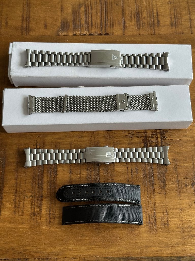 Omega Speedmaster bracelets Forstner, Uncle, Omega, Ophalen of Verzenden, Gebruikt, Staal, Omega