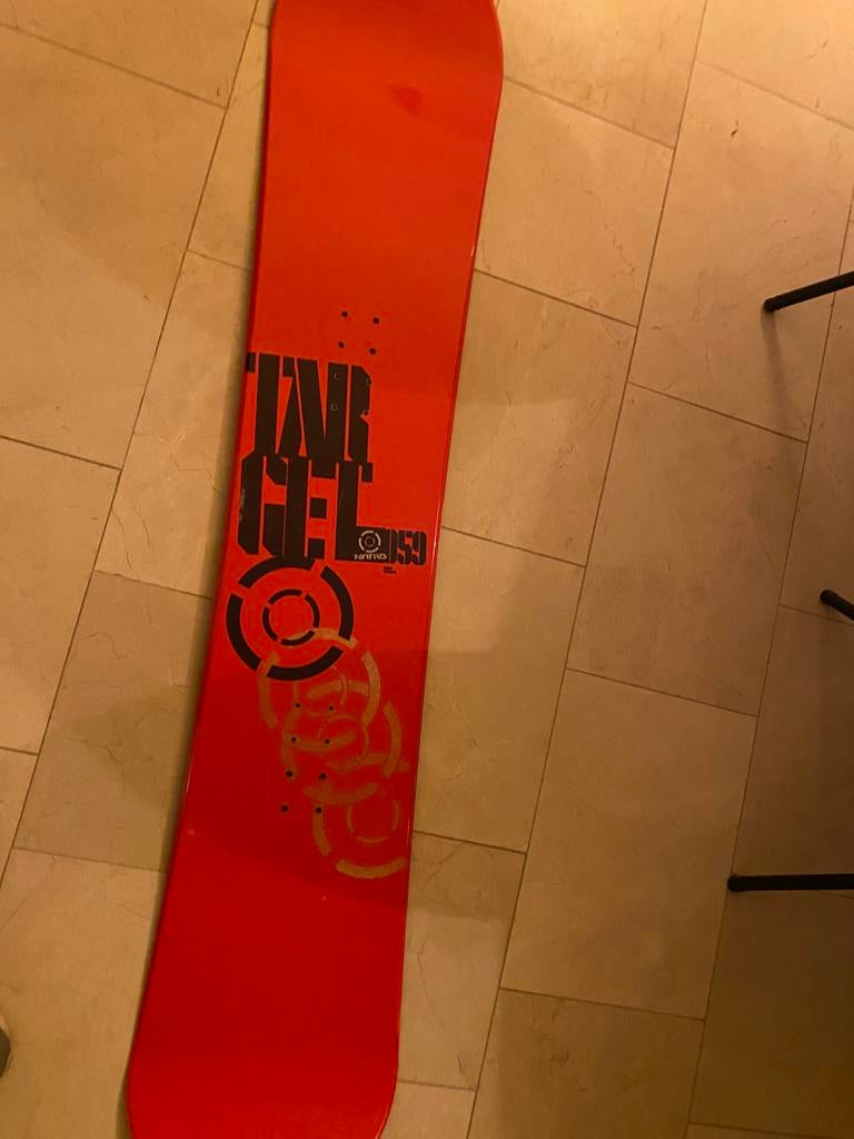 Snowboard gebruikt, Sport en Fitness, Snowboarden, Ophalen of Verzenden, Gebruikt, Board