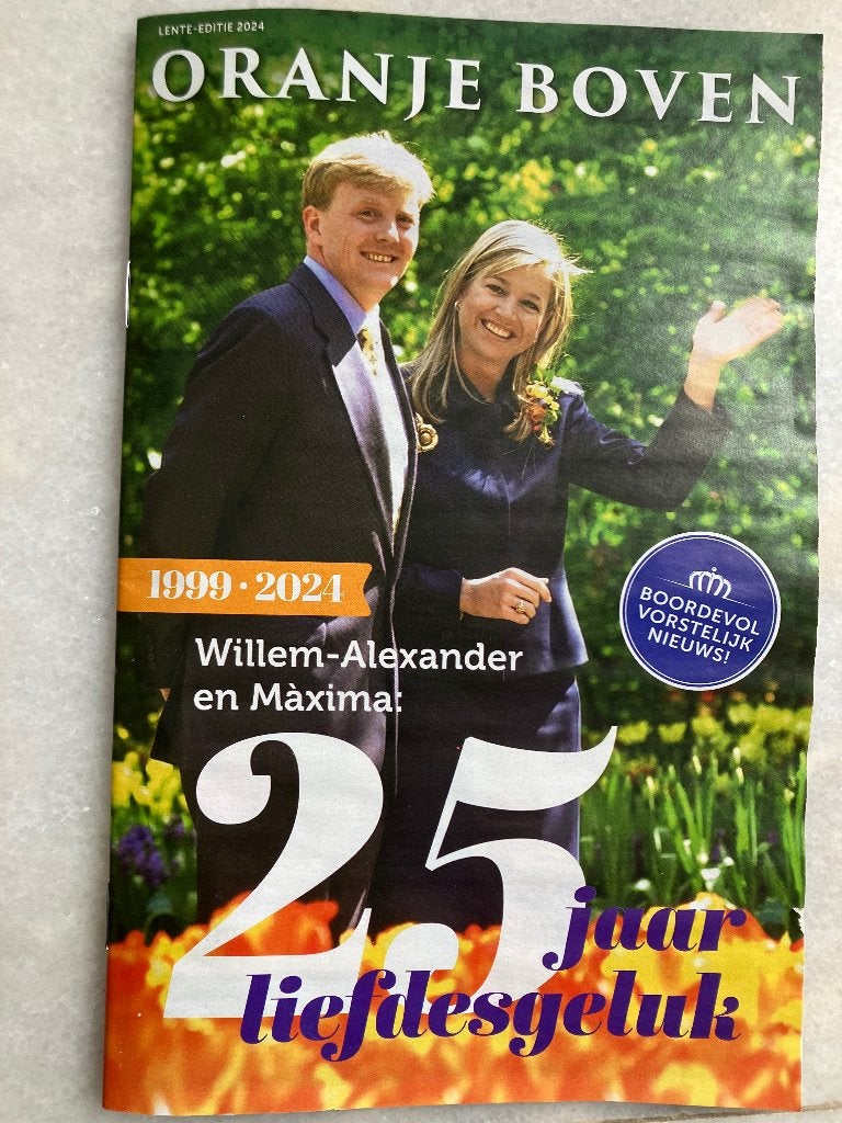 Oranje Boven Lente-Editie 2024 Tijdschrift, Ophalen of Verzenden, Zo goed als nieuw, Tijdschrift of Boek