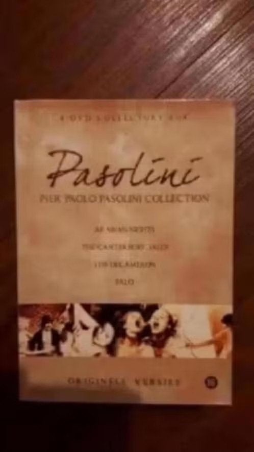 PIER PAOLO PASOLINI COLLECTION (4-dvd), Alle leeftijden, Ophalen of Verzenden, Zo goed als nieuw, Actie en Avontuur