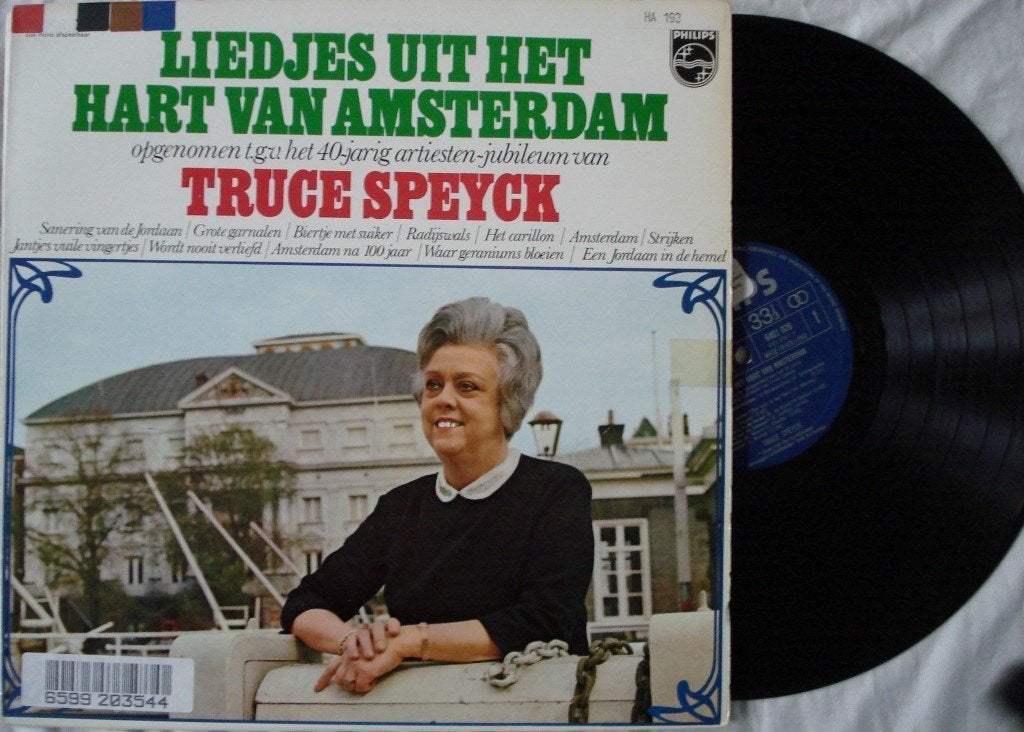Truce Speyck - Liedjes uit het hart van Amsterdam, LP, Gebruikt, Overige genres, Ophalen of Verzenden