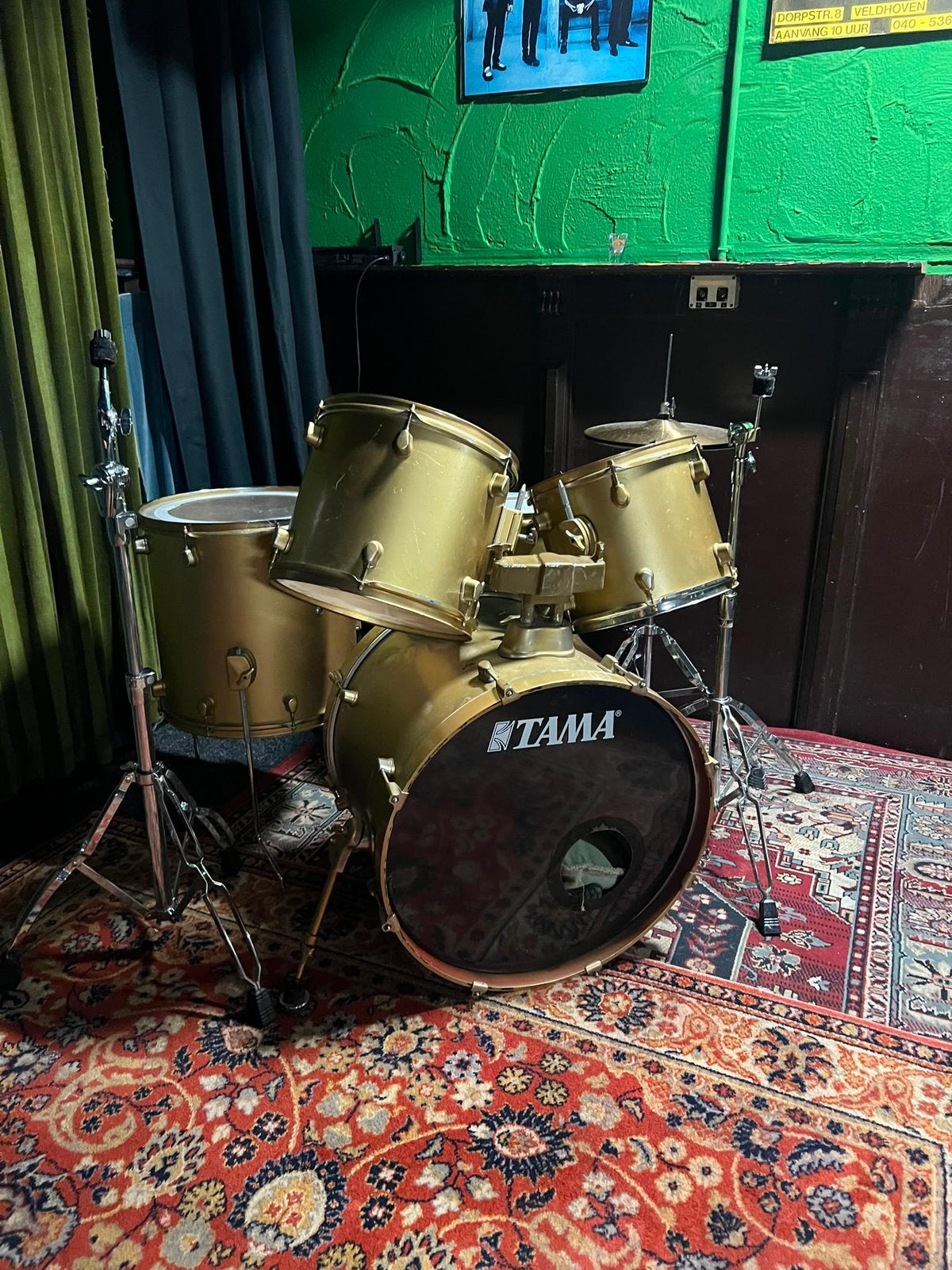 Vintage Tama drumstel, Muziek en Instrumenten, Drumstellen en Slagwerk, Ophalen, Gebruikt, Tama