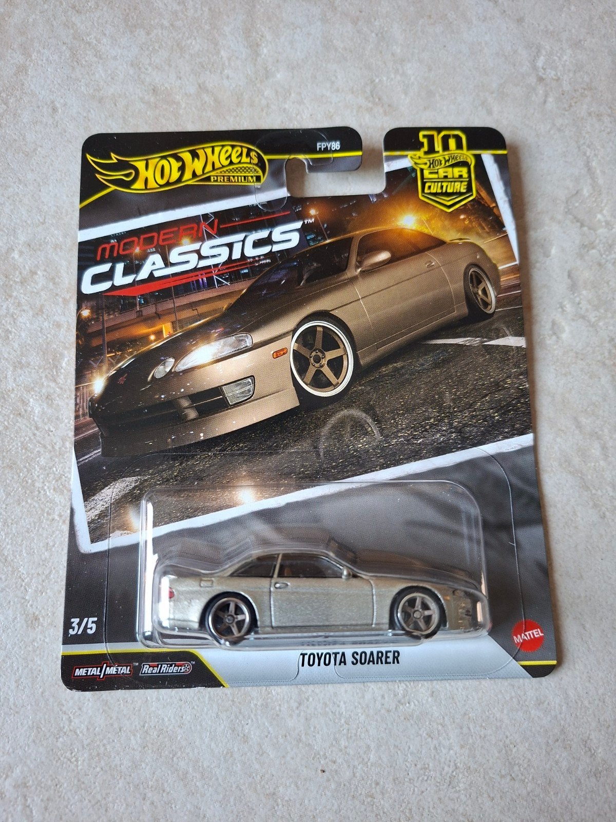 Hot Wheels Premium Toyota Soarer Modern Classics FPY86, Ophalen of Verzenden, Nieuw, Auto